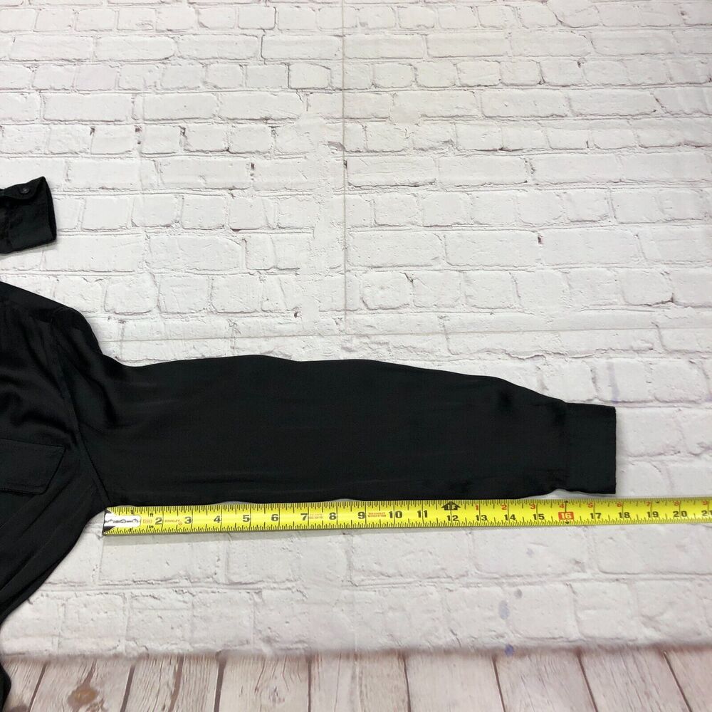 Banana Republic Black Button Down Shirt - Picture 5 of 14